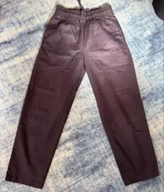 GU イージーパンツ S ネイビー ウエストゴム 着用少なめ