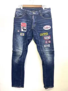 DSQUARED2 0249ワッペン装飾 デニムパンツのサムネイル