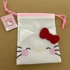 【大人気】サンリオ sanrio ハローキティ ダイカット巾着 新品未使用
