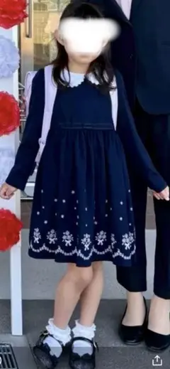 エニィファム 120 フォーマルワンピース　ボレロつき