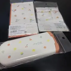 カトラリーセットランチ巾着 ランチクロスお揃い柄セッ②