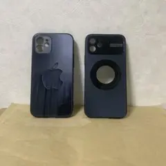 iPhone 12用ケース２点セット