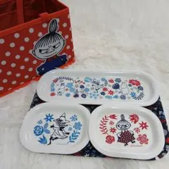 ★ムーミン インテリアトレー4枚セット⁄リトルミイのインテリアボックス★