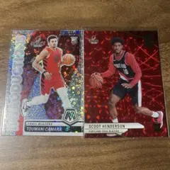 Scoot Henderson & James Nnaji NBAカードセット