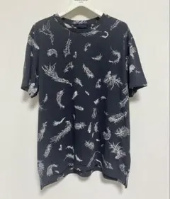 【未使用】LANVIN ルカオッセンドライバー Tシャツ フェザー 濃灰のサムネイル