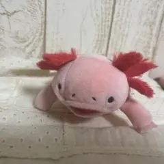 ウーパールーパー ぬいぐるみ キーホルダー付き