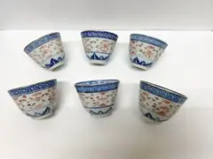 中国景徳鎮 茶器 湯呑み 6客セット