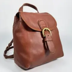 希少 美品 COACH オールドコーチ ミニリュック レザー 本革 ブラウン 茶
