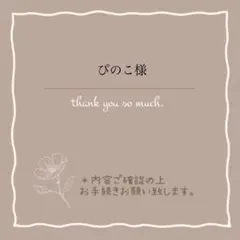 ぴのこ様 リクエスト 3点 まとめ商品