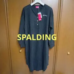 スポルティング レディース 長袖ワンピース チャコール SPALDING