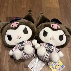 侍ジャパン × サンリオキャラクターズ　野球日本代表BIGぬいぐるみ クロミ