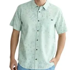 ✨新品　タグ付き✨BILLABONG ビラボン　半袖シャツ　グリーン　サイズMのサムネイル