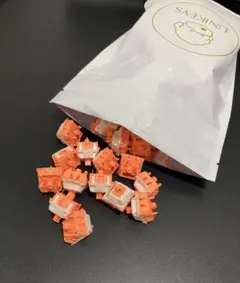 Keygeek Orange Boi Linear、70個、キースイッチ