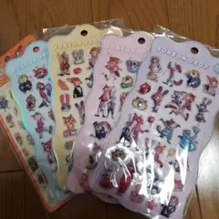 ズートピア　PUKUPUKU シールセット　キャラクター　ディズニー