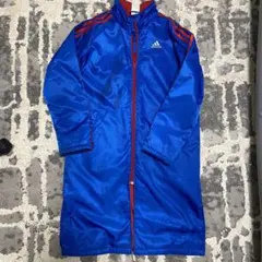 adidas ベンチコート 青 150 kids