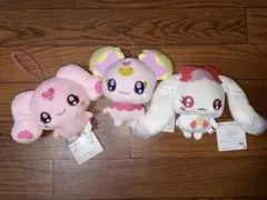 プリキュア　ぷちきゅあ きゃんでぃ ぬいぐるみ　3種