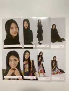 山﨑天 櫻坂46 生写真 モードコーデ 2024年 夏フェス衣装 8種 コンプ