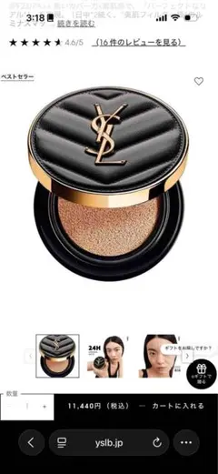 YSL アンクル ド ポール クッション N 10