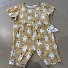 UNIQLO ベビー パジャマ 90 しろくまのパンツ
