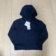 【新品タグ付き】ユニクロ　エアリズム　uvカットメッシュパーカー　サイズ110