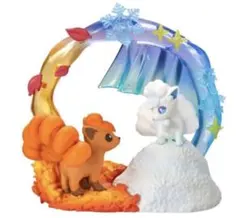 【ロコン&アローラロコン】ポケモン リーメントフィギュア きらめきの瞬間