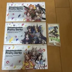 ウマ娘　マルチケース　フォンタブ　4点セット　同梱100円　♡