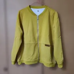 イエロージップアップジャケット