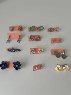 ハンドメイドピアス 12個セット ZARA