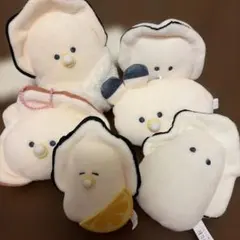 つぶらな瞳の和食屋 牡蠣 ぬいぐるみ マスコット まとめ売りのサムネイル
