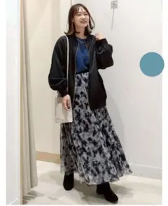 GLOBAL WORK　グローバルワーク　アソート柄チュールスカート　新品