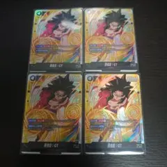 フュージョンワールド 孫悟空GT FB03-140 SCR 4枚セット