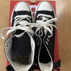 CONVERSE オールスターPLTSバックリボン HI BLACK