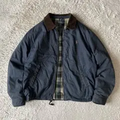 ラルフローレン 90s down jacket コーデュロイカラー XL 紺