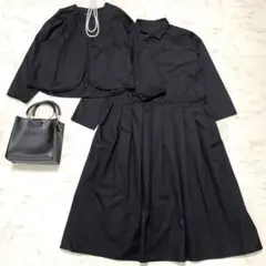 極美品 ルウナミウ 洗える フォーマルスーツ アンサンブル ボレロ ワンピース