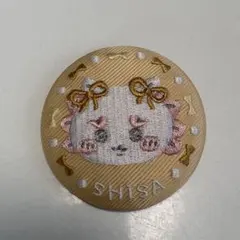 【ちいかわ】刺繍缶バッジ2 シーサー