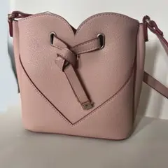 ViS ハートカットバッグ(スモール) ピンク
