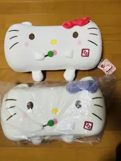 ハローキティ リボン付きクッション 約40cm