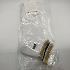 LACOSTE ラコステ ソックス 靴下 25〜27cm ホワイト 新品未使用