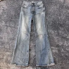 MOUSSY MVS MIDRISE FLARE デニム 24インチ 完売商品 - メルカリ