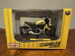 【新品・未開封】Maisto 1/18 ドゥカティ スクランブラー ミニカーのサムネイル