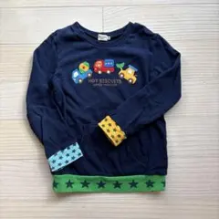 HOT BISCUITS 車プリント トレーナー