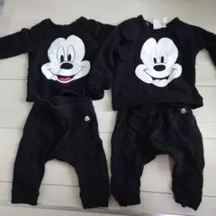 ミッキー　セットアップ　双子