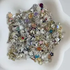 【20個】アソート　シルバー　ゴールド　ネイルパーツ　デコパーツ 金属