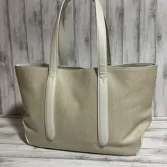 PELLE MORBIDA ペッレモルビダ　トートバッグ　チンクエテッレ　白系のサムネイル