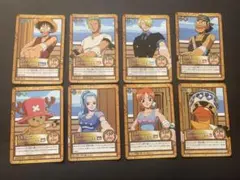 ワンピースカード ハイパーバトル　仲間の印　8枚セット　ジャンプフェスタ2002 ワンピースカード ハイパーバトル 仲間の印 8枚セット ジャンプ