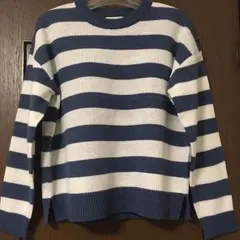 【新品】ボーダーニット