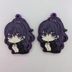 ラバーキーホルダー 2個セット 朝比奈まふゆ