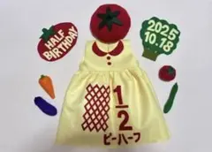● LiLY(断捨離中)様専用●ハーフバースデー　ギャザーワンピース　オプション