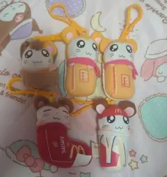 とっとこハム太郎 マクドナルド ハッピーセット４種類【平成レトロ・レア品】