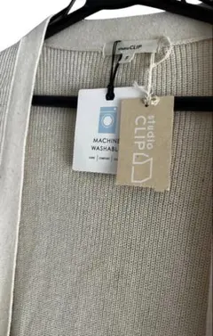 studio CLIP 綿100% ニット　カーディガン　新品　未使用　タグ付き